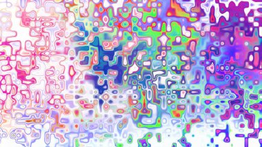 Yumuşak mor ve pembe tonlara sahip soyut organik hücresel doku, sıvı mozaik desen ve rüya gibi dijital yüzey