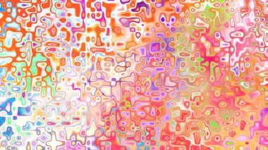 Yumuşak mor ve pembe tonlara sahip soyut organik hücresel doku, sıvı mozaik desen ve rüya gibi dijital yüzey