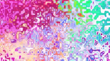 Yumuşak mor ve pembe tonlara sahip soyut organik hücresel doku, sıvı mozaik desen ve rüya gibi dijital yüzey