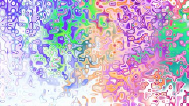 Yumuşak mor ve pembe tonlara sahip soyut organik hücresel doku, sıvı mozaik desen ve rüya gibi dijital yüzey