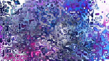 Yumuşak mor ve pembe tonlara sahip soyut organik hücresel doku, sıvı mozaik desen ve rüya gibi dijital yüzey