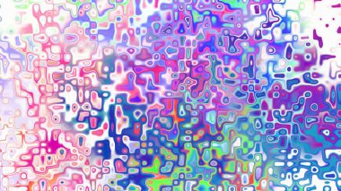 Yumuşak mor ve pembe tonlara sahip soyut organik hücresel doku, sıvı mozaik desen ve rüya gibi dijital yüzey