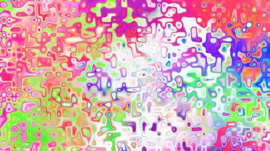 Yumuşak mor ve pembe tonlara sahip soyut organik hücresel doku, sıvı mozaik desen ve rüya gibi dijital yüzey