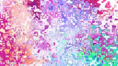 Yumuşak mor ve pembe tonlara sahip soyut organik hücresel doku, sıvı mozaik desen ve rüya gibi dijital yüzey