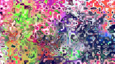 Yumuşak mor ve pembe tonlara sahip soyut organik hücresel doku, sıvı mozaik desen ve rüya gibi dijital yüzey