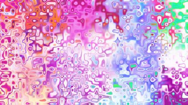 Yumuşak mor ve pembe tonlara sahip soyut organik hücresel doku, sıvı mozaik desen ve rüya gibi dijital yüzey