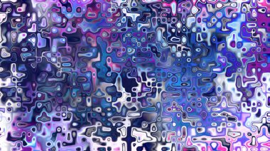 Yumuşak mor ve pembe tonlara sahip soyut organik hücresel doku, sıvı mozaik desen ve rüya gibi dijital yüzey