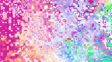 Yumuşak mor ve pembe tonlara sahip soyut organik hücresel doku, sıvı mozaik desen ve rüya gibi dijital yüzey