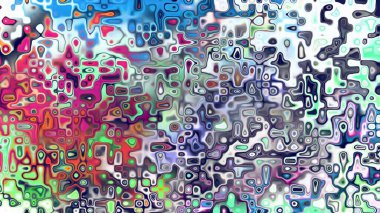 Yumuşak mor ve pembe tonlara sahip soyut organik hücresel doku, sıvı mozaik desen ve rüya gibi dijital yüzey