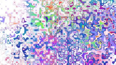 Yumuşak mor ve pembe tonlara sahip soyut organik hücresel doku, sıvı mozaik desen ve rüya gibi dijital yüzey