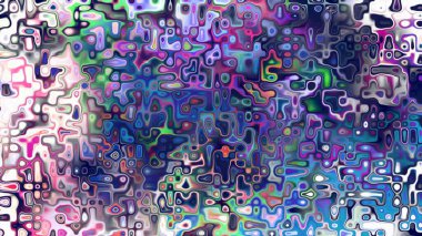 Yumuşak mor ve pembe tonlara sahip soyut organik hücresel doku, sıvı mozaik desen ve rüya gibi dijital yüzey