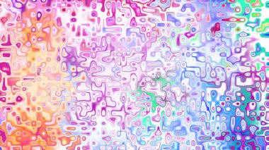 Yumuşak mor ve pembe tonlara sahip soyut organik hücresel doku, sıvı mozaik desen ve rüya gibi dijital yüzey