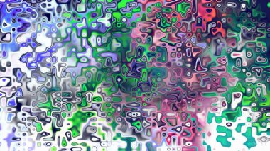 Yumuşak mor ve pembe tonlara sahip soyut organik hücresel doku, sıvı mozaik desen ve rüya gibi dijital yüzey