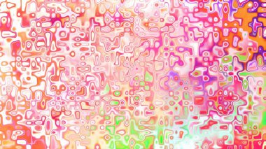 Yumuşak mor ve pembe tonlara sahip soyut organik hücresel doku, sıvı mozaik desen ve rüya gibi dijital yüzey