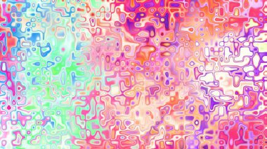 Yumuşak mor ve pembe tonlara sahip soyut organik hücresel doku, sıvı mozaik desen ve rüya gibi dijital yüzey