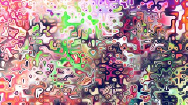 Yumuşak mor ve pembe tonlara sahip soyut organik hücresel doku, sıvı mozaik desen ve rüya gibi dijital yüzey