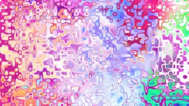 Yumuşak mor ve pembe tonlara sahip soyut organik hücresel doku, sıvı mozaik desen ve rüya gibi dijital yüzey