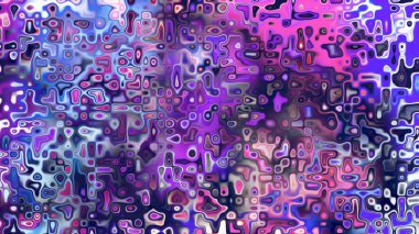 Yumuşak mor ve pembe tonlara sahip soyut organik hücresel doku, sıvı mozaik desen ve rüya gibi dijital yüzey