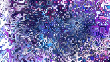 Yumuşak mor ve pembe tonlara sahip soyut organik hücresel doku, sıvı mozaik desen ve rüya gibi dijital yüzey