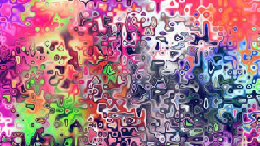 Yumuşak mor ve pembe tonlara sahip soyut organik hücresel doku, sıvı mozaik desen ve rüya gibi dijital yüzey