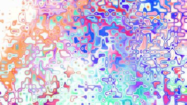 Yumuşak mor ve pembe tonlara sahip soyut organik hücresel doku, sıvı mozaik desen ve rüya gibi dijital yüzey