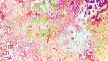 Yumuşak mor ve pembe tonlara sahip soyut organik hücresel doku, sıvı mozaik desen ve rüya gibi dijital yüzey