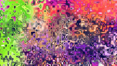 Yumuşak mor ve pembe tonlara sahip soyut organik hücresel doku, sıvı mozaik desen ve rüya gibi dijital yüzey