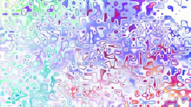 Yumuşak mor ve pembe tonlara sahip soyut organik hücresel doku, sıvı mozaik desen ve rüya gibi dijital yüzey