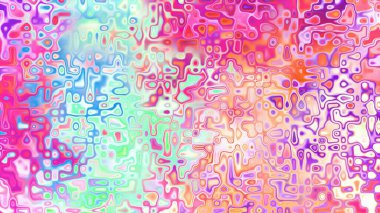 Yumuşak mor ve pembe tonlara sahip soyut organik hücresel doku, sıvı mozaik desen ve rüya gibi dijital yüzey