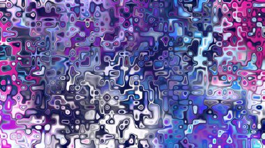 Yumuşak mor ve pembe tonlara sahip soyut organik hücresel doku, sıvı mozaik desen ve rüya gibi dijital yüzey