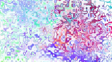 Yumuşak mor ve pembe tonlara sahip soyut organik hücresel doku, sıvı mozaik desen ve rüya gibi dijital yüzey