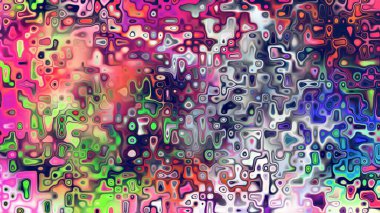 Yumuşak mor ve pembe tonlara sahip soyut organik hücresel doku, sıvı mozaik desen ve rüya gibi dijital yüzey