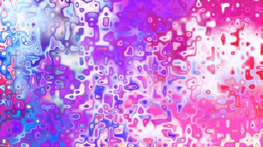 Yumuşak mor ve pembe tonlara sahip soyut organik hücresel doku, sıvı mozaik desen ve rüya gibi dijital yüzey