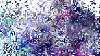 Yumuşak mor ve pembe tonlara sahip soyut organik hücresel doku, sıvı mozaik desen ve rüya gibi dijital yüzey