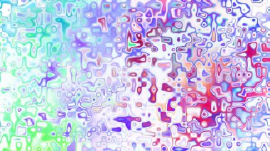 Yumuşak mor ve pembe tonlara sahip soyut organik hücresel doku, sıvı mozaik desen ve rüya gibi dijital yüzey