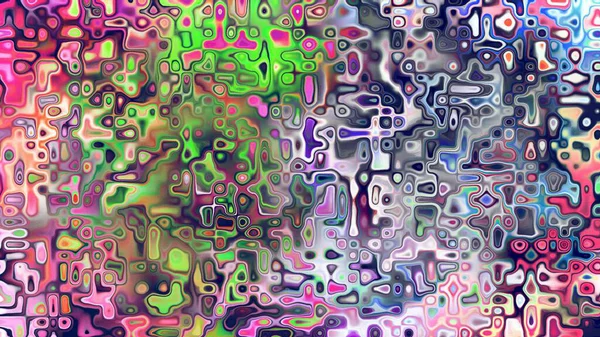 Yumuşak mor ve pembe tonlara sahip soyut organik hücresel doku, sıvı mozaik desen ve rüya gibi dijital yüzey