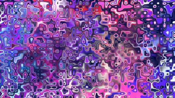 Yumuşak mor ve pembe tonlara sahip soyut organik hücresel doku, sıvı mozaik desen ve rüya gibi dijital yüzey