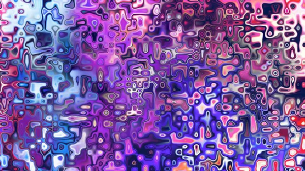 Yumuşak mor ve pembe tonlara sahip soyut organik hücresel doku, sıvı mozaik desen ve rüya gibi dijital yüzey