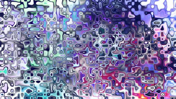 Yumuşak mor ve pembe tonlara sahip soyut organik hücresel doku, sıvı mozaik desen ve rüya gibi dijital yüzey