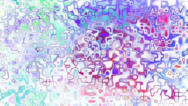 Yumuşak mor ve pembe tonlara sahip soyut organik hücresel doku, sıvı mozaik desen ve rüya gibi dijital yüzey