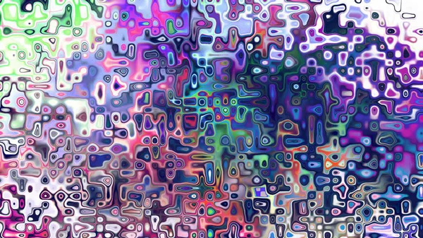 Yumuşak mor ve pembe tonlara sahip soyut organik hücresel doku, sıvı mozaik desen ve rüya gibi dijital yüzey