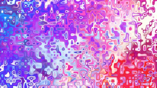 Yumuşak mor ve pembe tonlara sahip soyut organik hücresel doku, sıvı mozaik desen ve rüya gibi dijital yüzey