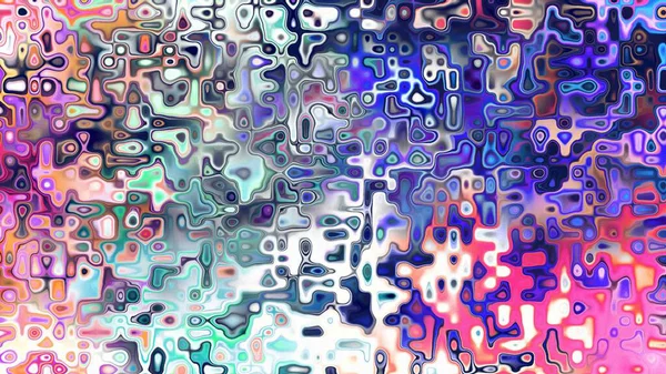 Yumuşak mor ve pembe tonlara sahip soyut organik hücresel doku, sıvı mozaik desen ve rüya gibi dijital yüzey