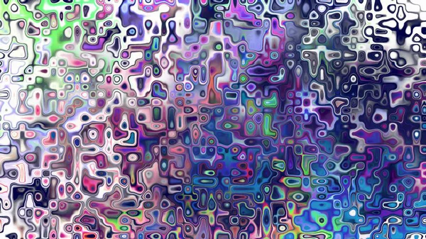 Yumuşak mor ve pembe tonlara sahip soyut organik hücresel doku, sıvı mozaik desen ve rüya gibi dijital yüzey