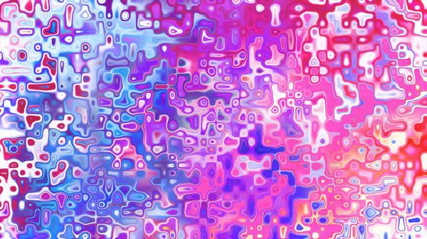 Yumuşak mor ve pembe tonlara sahip soyut organik hücresel doku, sıvı mozaik desen ve rüya gibi dijital yüzey