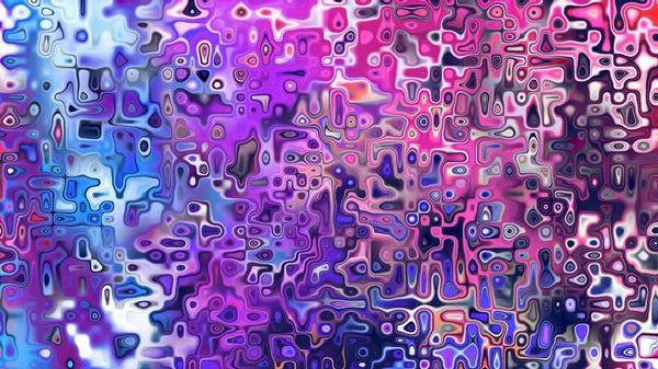 Yumuşak mor ve pembe tonlara sahip soyut organik hücresel doku, sıvı mozaik desen ve rüya gibi dijital yüzey