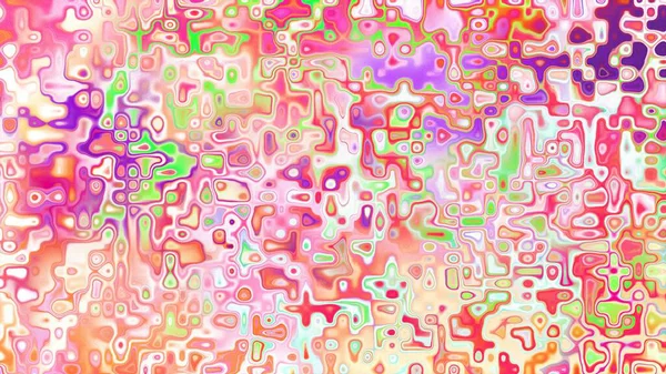 Yumuşak mor ve pembe tonlara sahip soyut organik hücresel doku, sıvı mozaik desen ve rüya gibi dijital yüzey