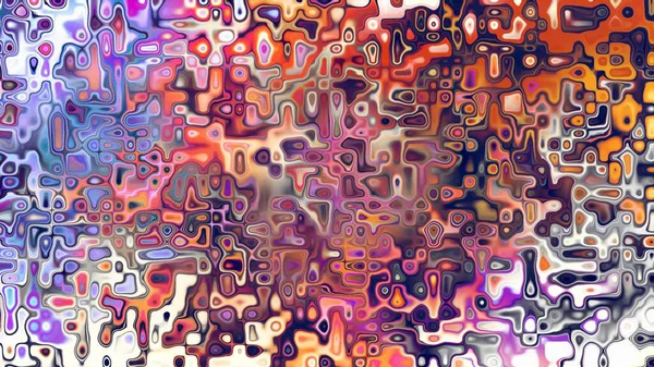 Yumuşak mor ve pembe tonlara sahip soyut organik hücresel doku, sıvı mozaik desen ve rüya gibi dijital yüzey