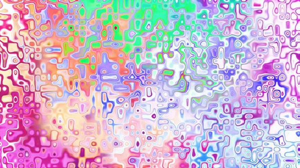 Yumuşak mor ve pembe tonlara sahip soyut organik hücresel doku, sıvı mozaik desen ve rüya gibi dijital yüzey