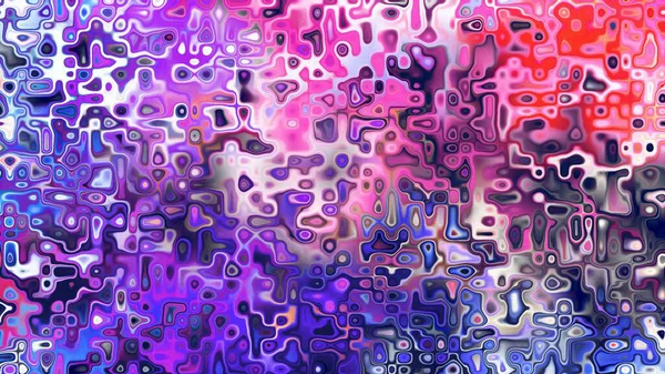 Yumuşak mor ve pembe tonlara sahip soyut organik hücresel doku, sıvı mozaik desen ve rüya gibi dijital yüzey
